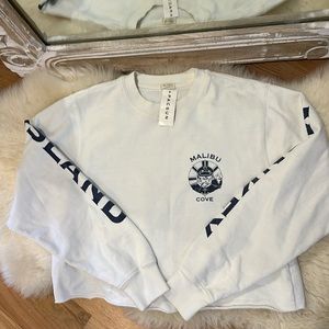 Brandy Melville John Galt monkey island sweatshirt